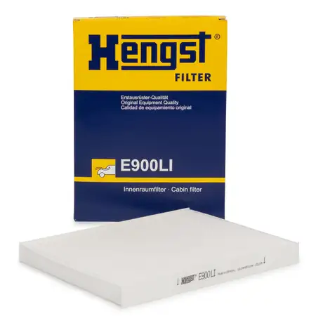 HENGST E900LI Innenraumfilter AUDI A3 8L TT SEAT LEON SKODA OCTAVIA VW GOLF 3 4