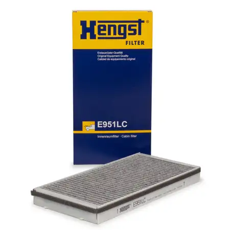 HENGST E951LC Innenraumfilter Aktivkohlefilter f&uuml;r PORSCHE 911 (996 997)