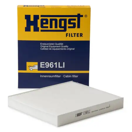 HENGST E961LI Innenraumfilter AUDI A2 SEAT IBIZA SKODA VW POLO 6R Mercedes W463