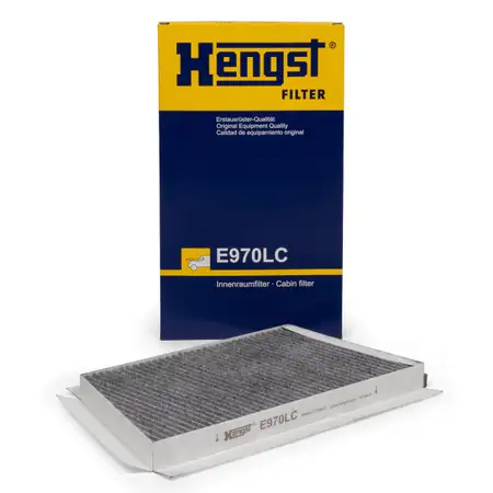 HENGST E970LC Innenraumfilter Aktivkohle MERCEDES C-KLASSE W203 CLK C/A209