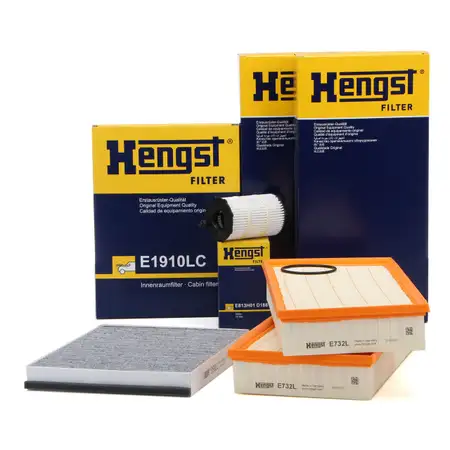 HENGST Filterset AUDI Q7 4LB 4.2 FSI VW Touareg 7L 4.2 V8 FSI 314 / 350 PS