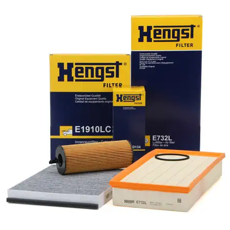 HENGST Filterset AUDI Q7 4LB VW Touareg 7L 3.0 TDI 211 / 225 / 233 / 240 PS