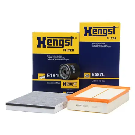 HENGST Filterset Filterpaket VW Multivan Transporter T5 + T6 2.0 BiTDI 180 PS