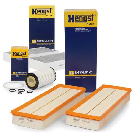 HENGST Filterset f&uuml;r MERCEDES X164 GL450/500 W164 ML350/500 W51 R280-500 4-matic
