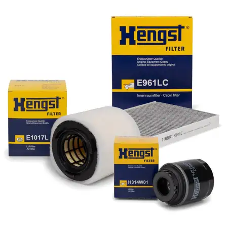 HENGST Filterset f&uuml;r SEAT Ibiza 4 SKODA Fabia 2 VW Polo 6R 6C 1.2 TSI 1.4 TSI