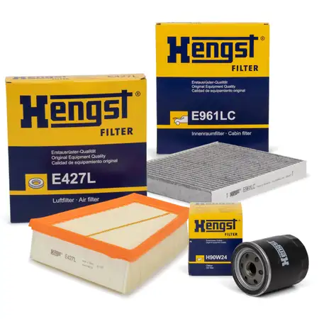 HENGST Filterset Filterpaket f&uuml;r SKODA Fabia I 6Y 1.0 50 PS + 1.4 60 / 68 PS