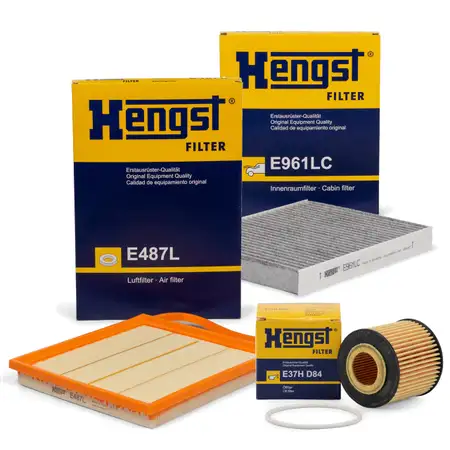 HENGST Filterset Filterpaket f&uuml;r SKODA Fabia I VW Polo 9N 1.2 54 PS AWY