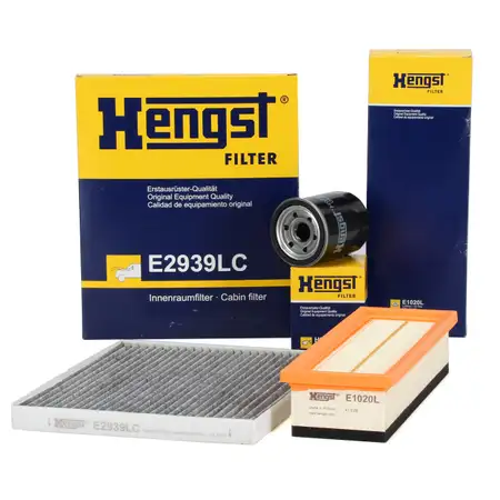 HENGST Filterset f&uuml;r ALFA ROMEO Mito 955 FIAT Grande / Punto / Evo 199 1.2 1.4