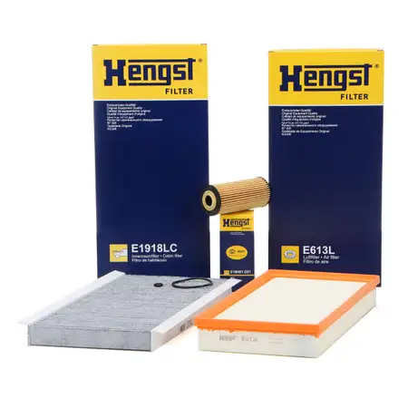 HENGST Filterset 3-tlg MERCEDES A-Klasse W169 B-Klasse W245 160/180/200 CDI OM640