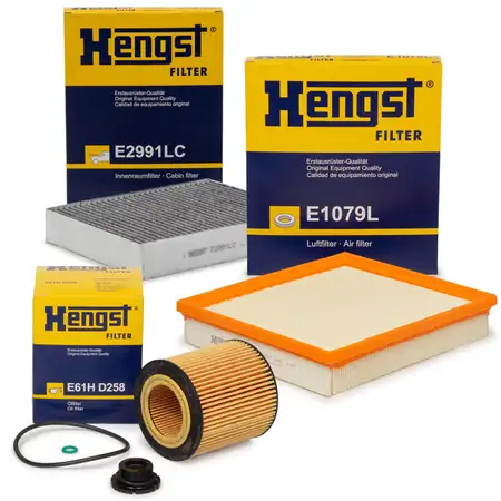HENGST Filterset Filterpaket BMW 1er F20 F21 125i 3er F30 F31 F34 320i 328i N20