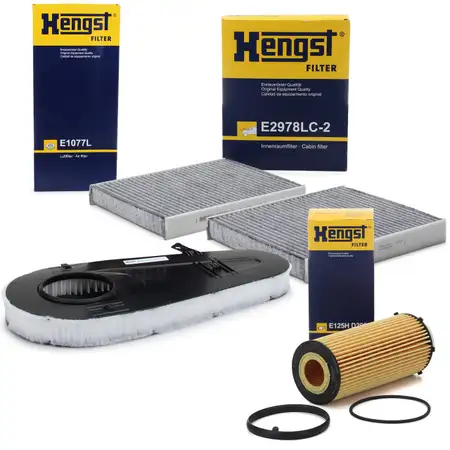HENGST Filterset f&uuml;r BMW 5er F10 F11 F07 525d 530d 535d + 7er F01-04 740d N57