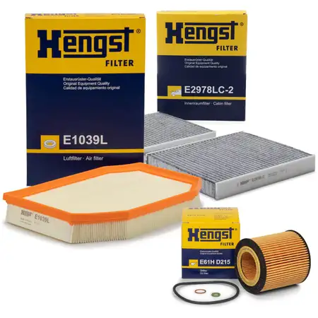 HENGST Filterset BMW 5er F10 F11 523i 528i 530i N52 N53 + 7er F01-04 730i N52