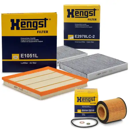 HENGST Filterset BMW F10 F11 F07 535i + F12 F13 F06 640i + F01-04 740i N54 N55