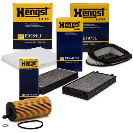 HENGST Filterset Filterpaket BMW X5 F15 F85 sDrive25d xDrive25d 211 / 218 PS N47