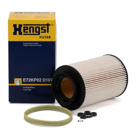 HENGST E72KP02D107 Kraftstofffilter Diesel f&uuml;r AUDI SEAT SKODA VW 1.9/2.0 TDI