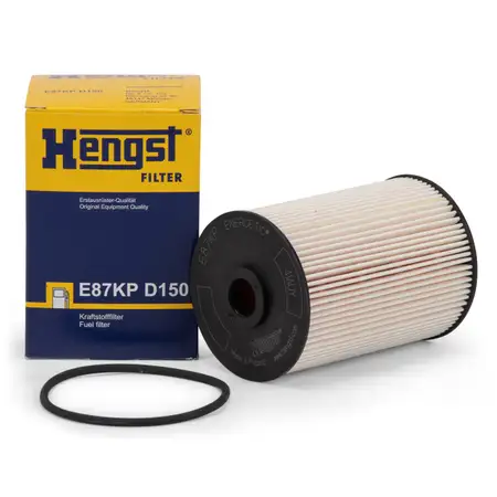 HENGST E87KPD150 Kraftstofffilter AUDI A3 8P SEAT SKODA VW GOLF 5 6 1.9/2.0 TDI