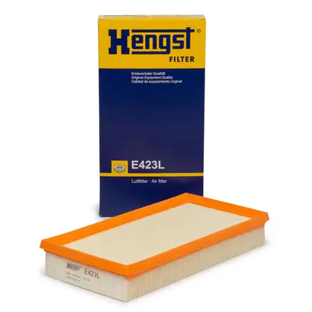 HENGST E423L Luftfilter SEAT IBIZA 3 SKODA FABIA 1 VW POLO 9N 1.2 12V 64/70 PS