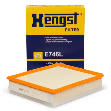HENGST E746L Luftfilter NISSAN INTERSTAR OPEL MOVANO RENAULT MASTER II 2.5 dCi