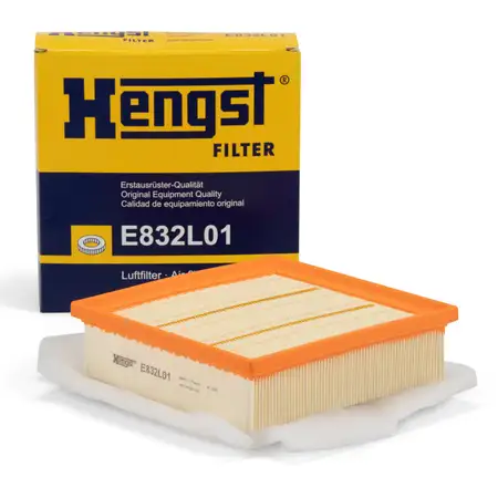 HENGST E832L01 Luftfilter OPEL CORSA D + CORSA E 1.0 1.4 1.6 Turbo OPC 1.3 CDTI