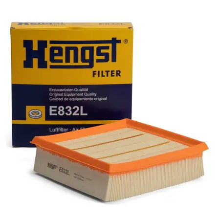 HENGST E832L Luftfilter OPEL CORSA D 1.0 1.2/LPG 1.4/LPG + CORSA E 1.2 1.4/LPG