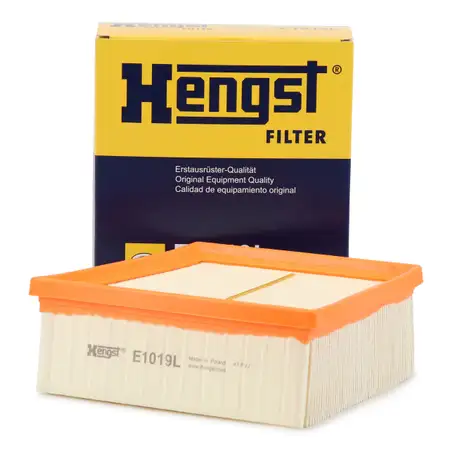 HENGST E1019L Luftfilter FORD B-MAX ECOSPORT FIESTA V VI KA+ MAZDA 2 (DE_, DH_3)