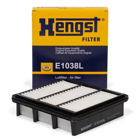 HENGST E1038L Luftfilter f&uuml;r HYUNDAI ELANTRA i30 (FD) KIA CEE'D (ED) CERATO I II