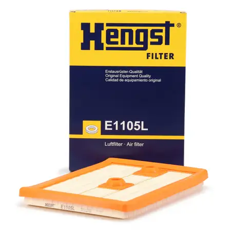 HENGST E1105L Luftfilter AUDI A1 A3 8V SEAT SKODA VW GOLF 7 PASSAT 1.2/1.4 TSI