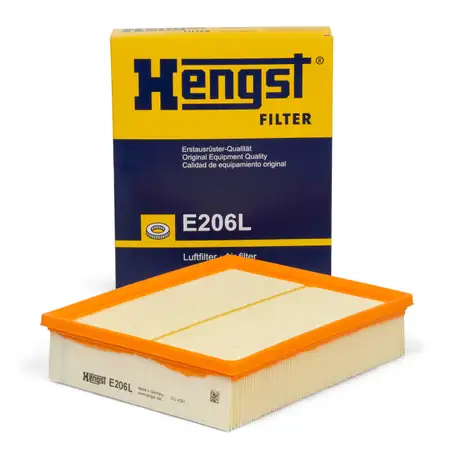 HENGST E206L Luftfilter AUDI A4 B5 A6 C5 SKODA SUPERB I VW PASSAT 3B 8D0133843