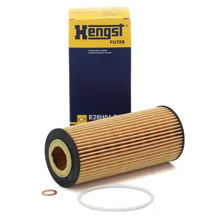 HENGST E28H01D26 &Ouml;lfilter f&uuml;r BMW E46 E90-93 E60 E61 E63 E64 E65-67 X3 X5 X6