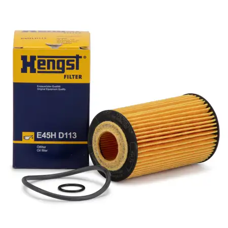 HENGST E45HD113 &Ouml;lfilter RENAULT CLIO II KANGOO THALIA I TWINGO I 1.2 58-75 PS
