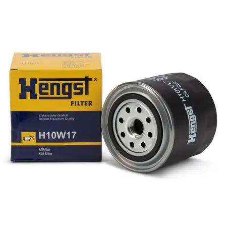 HENGST H10W17 &Ouml;lfilter f&uuml;r NISSAN ALMERA NP300 NAVARA PATHFINDER PRIMERA X-TRAIL