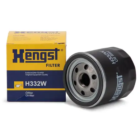 HENGST H332W &Ouml;lfilter AUDI A1 SEAT IBIZA 4 SKODA FABIA 3 RAPID VW POLO 1.4 TDI