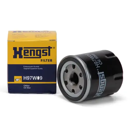 HENGST H97W09 &Ouml;lfilter f&uuml;r RENAULT CLIO I II KANGOO TWINGO I 1.2 54 / 58 / 60 PS