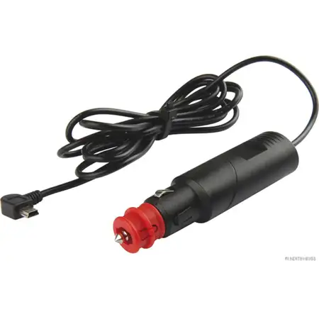HERTH+BUSS ELPARTS Auto KFZ Ladekabel Zigarettenanz&uuml;nder 12/24V 2000mA Mini-USB