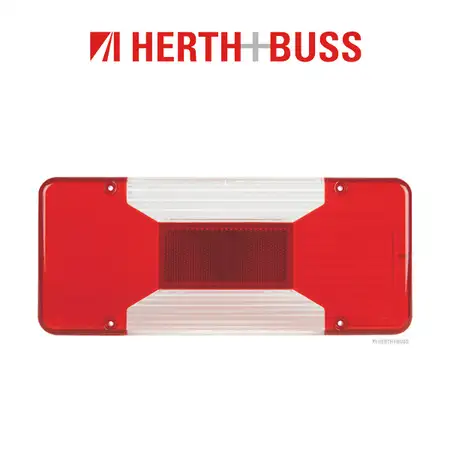 2x HERTH+BUSS ELPARTS Lichtscheibe Heckleuchte IVECO Daily 4 Kipper / Pritsche hinten