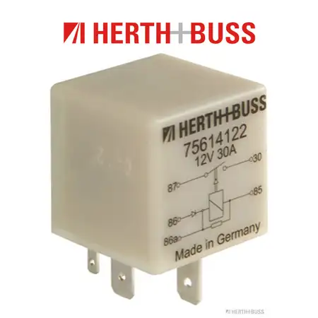 HERTH+BUSS ELPARTS Relais Kraftstoffpumpe AUDI A4 A6 SEAT VW GOLF 3 PASSAT T4