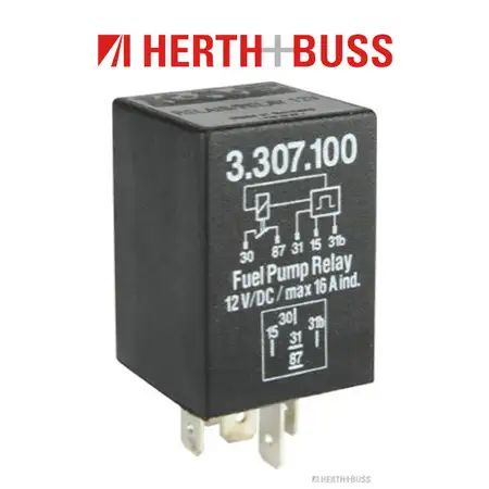 HERTH+BUSS ELPARTS Relais Kraftstoffpumpe f&uuml;r SAAB 900 I 99 2.0 95-150 PS