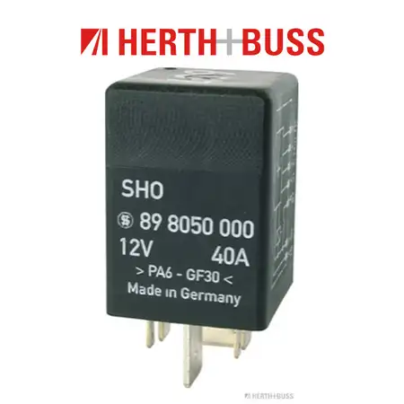 HERTH+BUSS ELPARTS Relais Kraftstoffpumpe AUDI A3 TT SEAT SKODA VW GOLF 4 PASSAT