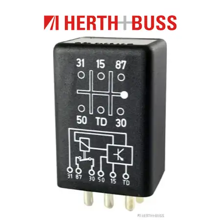HERTH+BUSS ELPARTS Relais Kraftstoffpumpe MERCEDES W201 2.0 W123 C123 S123 230