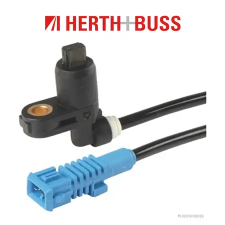HERTH+BUSS ELPARTS ABS Sensor Raddrehzahl f&uuml;r PEUGEOT 206 CC SW SCHR&Auml;GHECK vorne