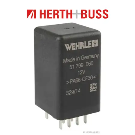 HERTH+BUSS ELPARTS Steuerger&auml;t Gl&uuml;hzeit f&uuml;r AUDI SEAT SKODA VW 1.6 TDI 2.0 TDI