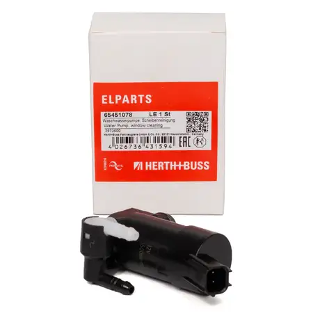 HERTH+BUSS ELPARTS Waschwasserpumpe FORD FOCUS 2 MK2 MONDEO 3 MK3 GALAXY C-MAX