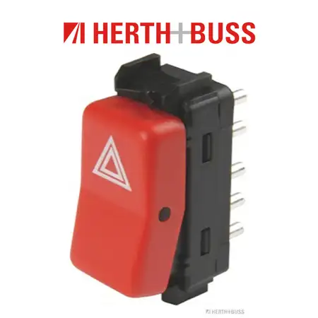 HERTH+BUSS ELPARTS Warnblinkschalter MERCEDES 190 W201 W202 W124 S124 A124