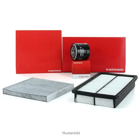 HERTH+BUSS JAKOPARTS Filterset f&uuml;r NISSAN KUBISTAR (X76 X80) 1.5 dCi 57-85 PS