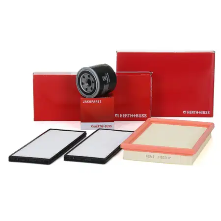HERTH+BUSS JAKOPARTS Filterpaket Filterset f&uuml;r HYUNDAI ACCENT II LC 1.3 1.5 1.6