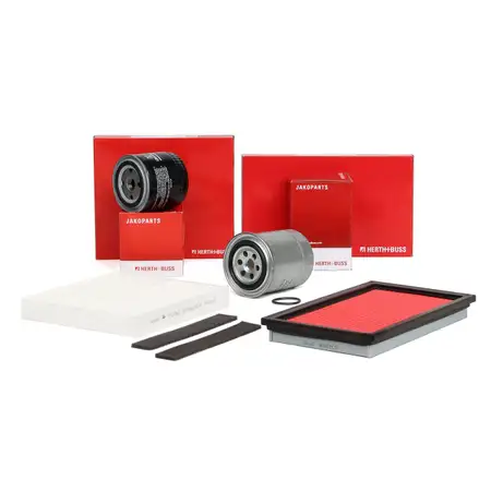 HERTH+BUSS JAKOPARTS Filterpaket Filterset f&uuml;r NISSAN X-TRAIL (T30) 2.2Di 2.2dCi