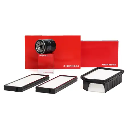 HERTH+BUSS JAKOPARTS Filterpaket Filterset f&uuml;r HYUNDAI i20 (PB PBT) 1.2 78 PS