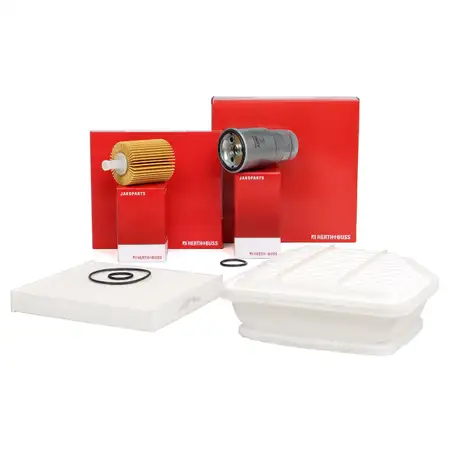 HERTH+BUSS JAKOPARTS Filterpaket Filterset f&uuml;r TOYOTA RAV 4 III IV 2.0D 2.2D