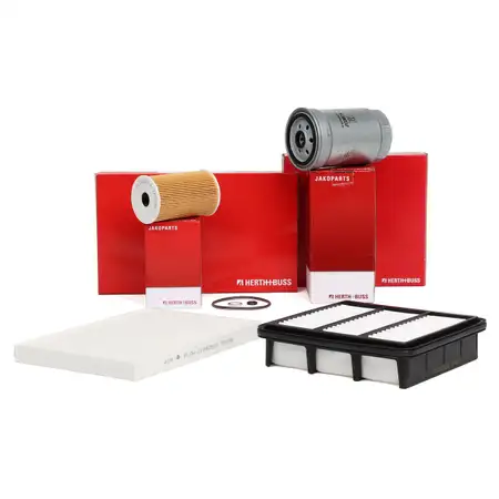 HERTH+BUSS JAKOPARTS Filterpaket Filterset f&uuml;r HYUNDAI i30 + CW (FD) 1.6 CRDi