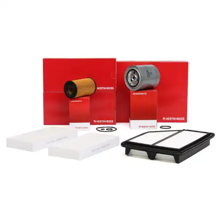 HERTH+BUSS Inspektionskit Filterpaket f&uuml;r HONDA CR-V II (RD_) 2.2 CTDi 140 PS
